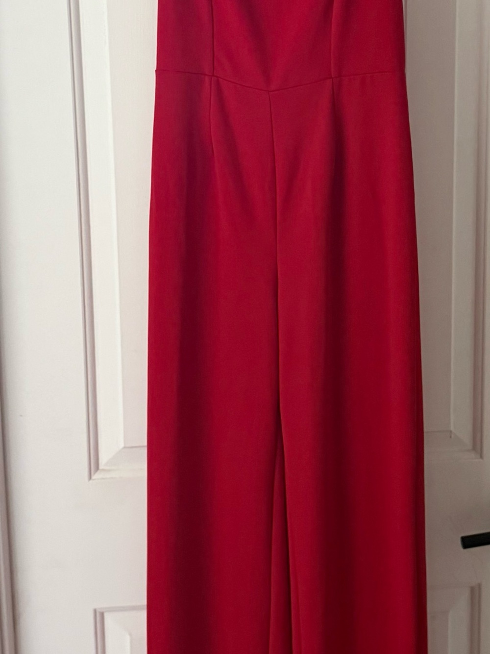 ALLOY Wide-Leg Jumpsuit in Bold Red